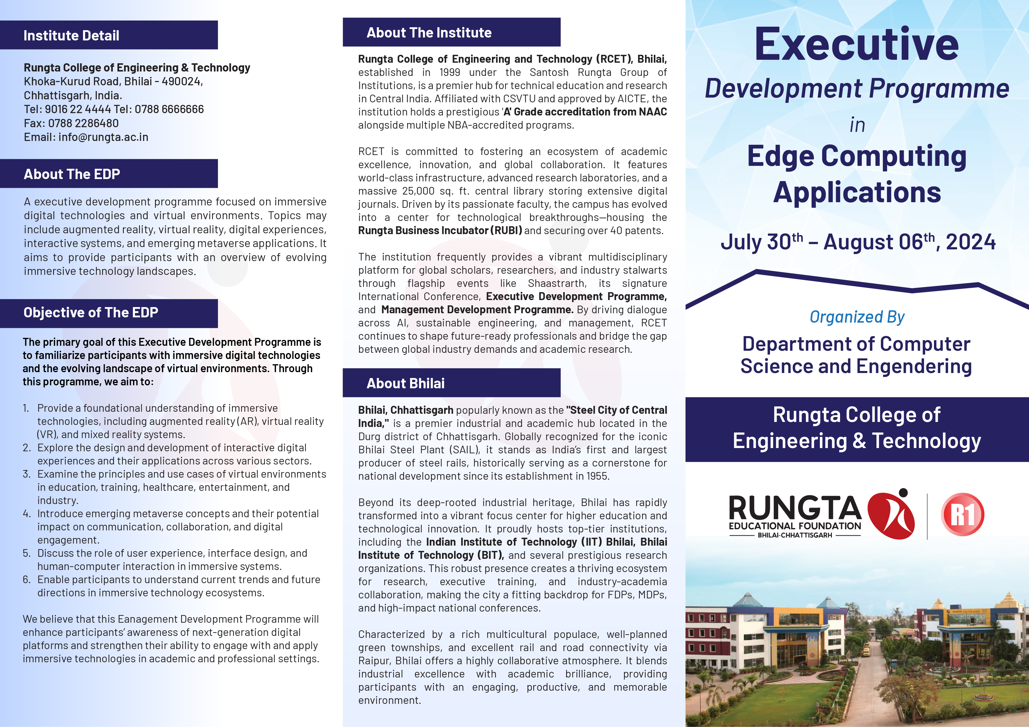 Executive Development Program in Edge Computing Applications